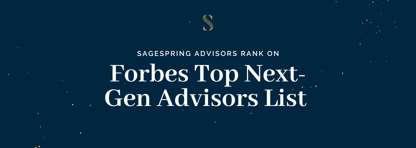 SageSpring Advisors Rank on Forbes Top NextGen Advisors List