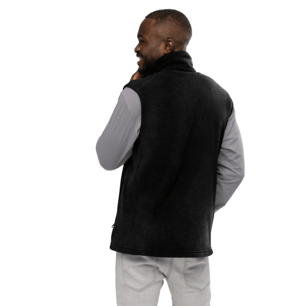 men’s columbia fleece vest