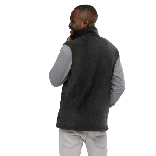 men’s columbia fleece vest