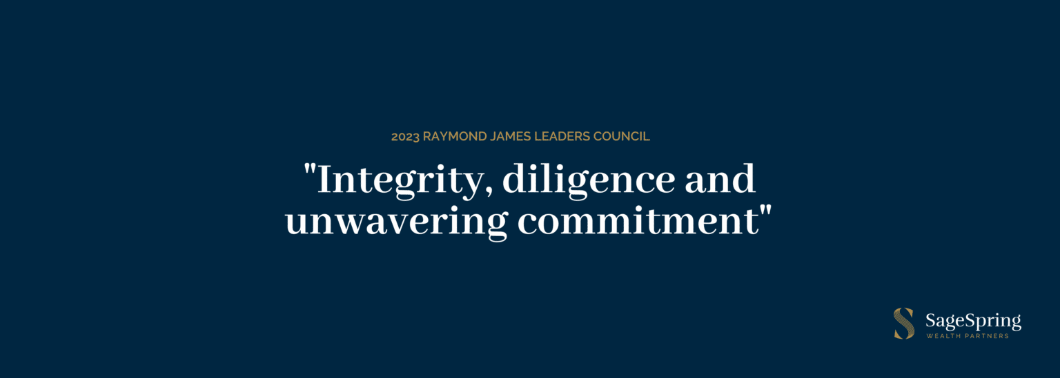 SageSpring Celebrates Advisors Chosen for Raymond James 2023 Leaders ...